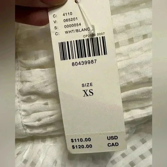 NWT Maeve Off-The-Shoulder Blouse XS - Picture 10 of 10